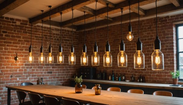 Créer des luminaires originaux avec des bouteilles