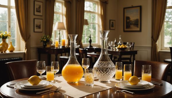 Les plus belles carafes en verre pour vos invités