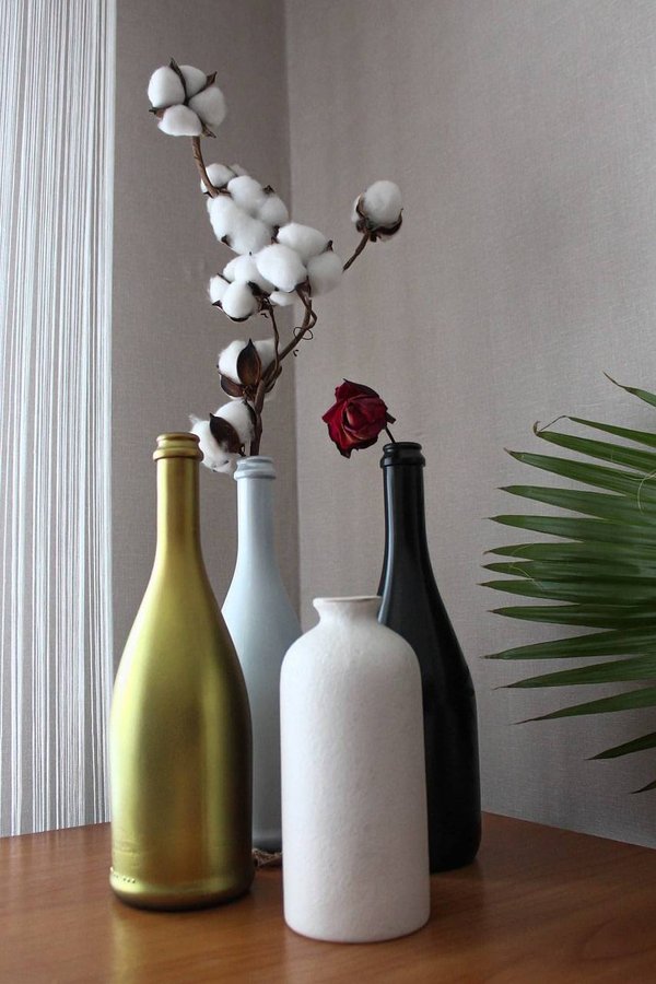Comment utiliser des bouteilles décoratives pour embellir sa cuisine ?